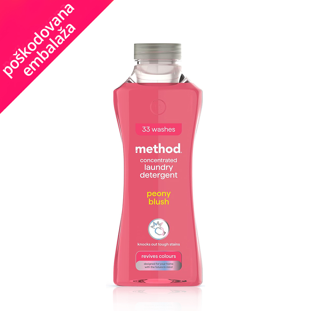 Method detergent za perilo Peony Blush za 33 pranj POŠKODOVAN -25%